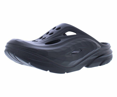 Hoka Unisex Ora Recovery Mule Black/Black Men's 11, Women's 13 Medium