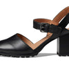 Madewell The Claudie Heeled Lugsole Mary Jane in Leather - Ankle Strap with Buckle Closure, and Stylish Women's Sandals True Black 6.5 M