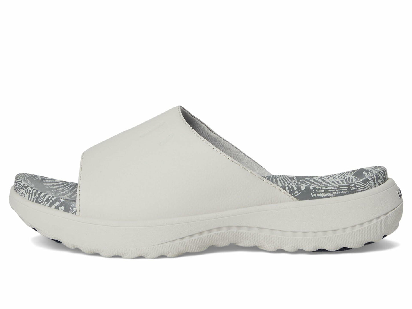 L.L.Bean Women's Freeport Slide Sandal, Pewter, 6