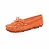 Minnetonka Women's Kilty Hardsole Moccasins Clementine, 5.5 M