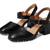 Madewell The Claudie Heeled Lugsole Mary Jane in Leather - Ankle Strap with Buckle Closure, and Stylish Women's Sandals True Black 6.5 M