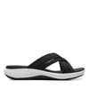 Clarks Women's Wedge Sandal, Black, 6 UK