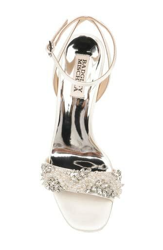 Badgley Mischka Clara Soft White 13 M