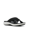 Clarks Women's Wedge Sandal, Black, 6 UK