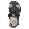 Geox Baby Boy's Sandal Delhi 8 (Toddler) Navy/Ochre 22 (US 6.5 Toddler) M
