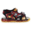 Geox Boy's Sandal Androidbo 8 (Toddler/Little Kid/Big Kid) Black/Red 25 (US 8.5 Toddler) M