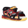 Geox Boy's Sandal Androidbo 8 (Toddler/Little Kid/Big Kid) Black/Red 25 (US 8.5 Toddler) M