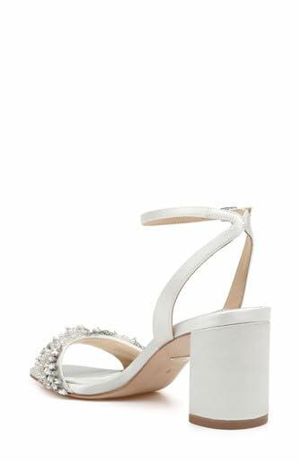 Badgley Mischka Clara Soft White 13 M