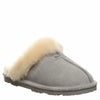 BEARPAW Women's Loki Gray Fog Size 12 | Soft Suede Indoor & Outdoor Slippers | Comfortable & Lightweight Footwear for Women