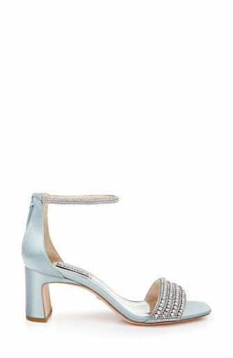 Badgley Mischka Kameryn Open-Toe Block Heel