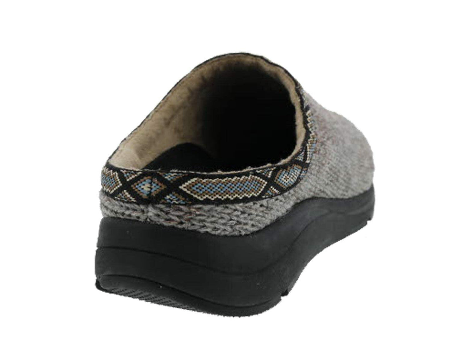 Drew Men's Relax Non-Slip Fabric Sweater Knit Slippers with Support 16 4W US