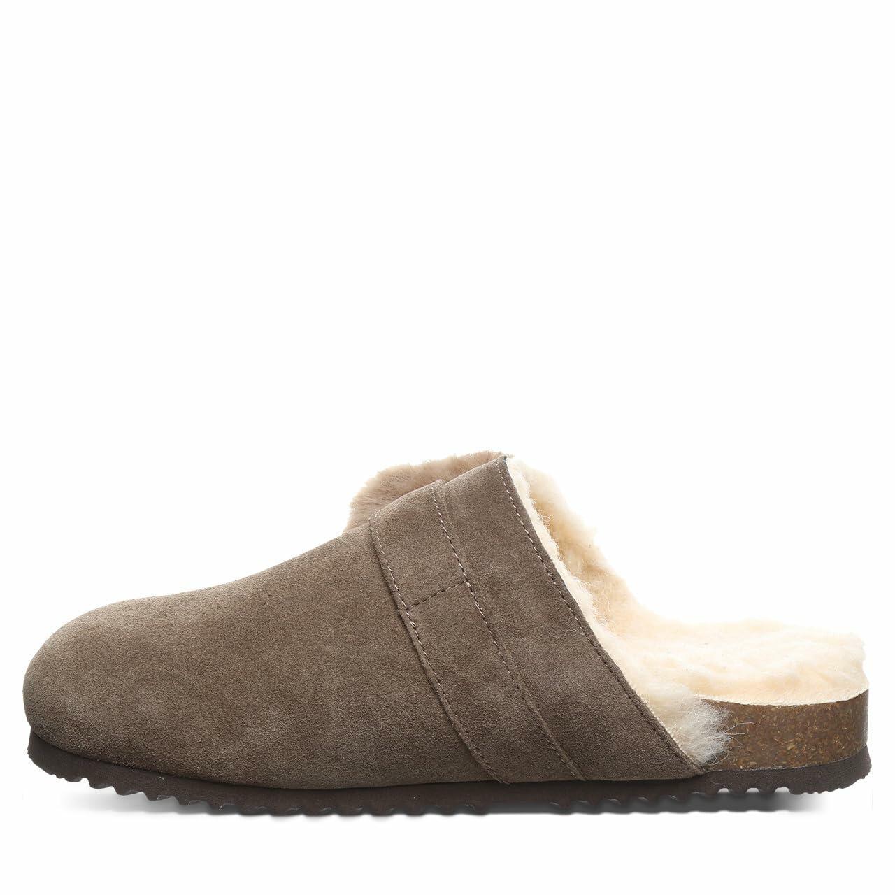 BEARPAW Women's Stevie Brown Size 7 | Women's Slip-on | Women's Shoe | Comfortable & Lightweight