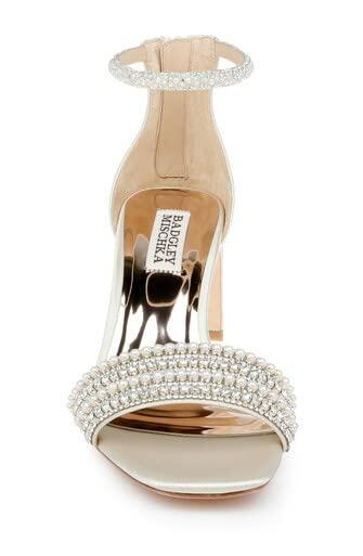Badgley Mischka Kameryn Open-Toe Block Heel