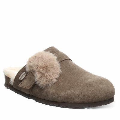 BEARPAW Women's Stevie Brown Size 7 | Women's Slip-on | Women's Shoe | Comfortable & Lightweight