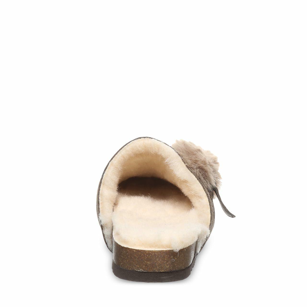 BEARPAW Women's Stevie Brown Size 7 | Women's Slip-on | Women's Shoe | Comfortable & Lightweight