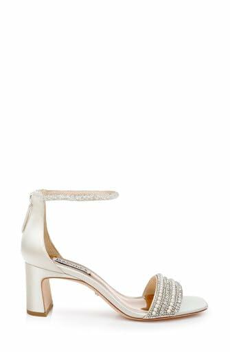 Badgley Mischka Kameryn Open-Toe Block Heel