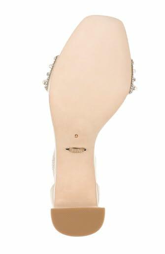 Badgley Mischka Kameryn Open-Toe Block Heel
