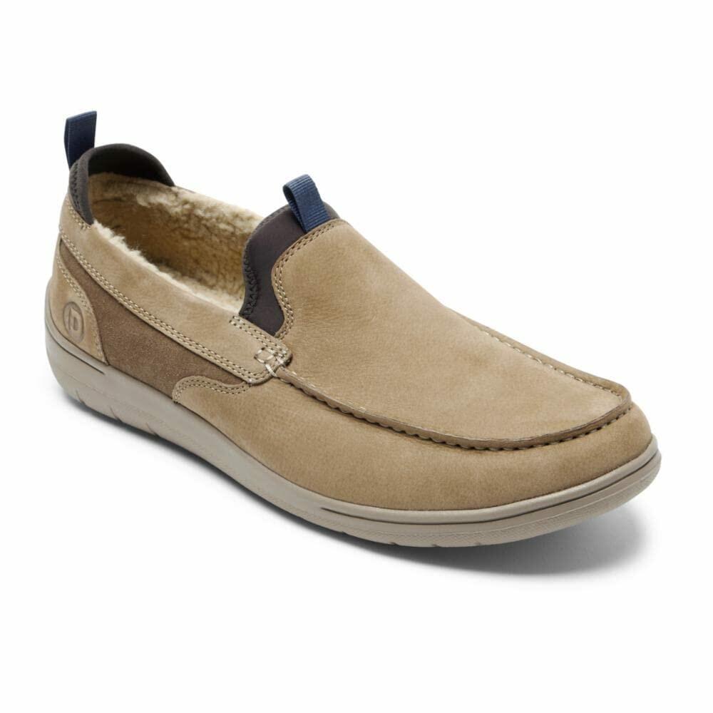 Dunham Fitsmart Slipper Vicuna Nubuck 8 4E