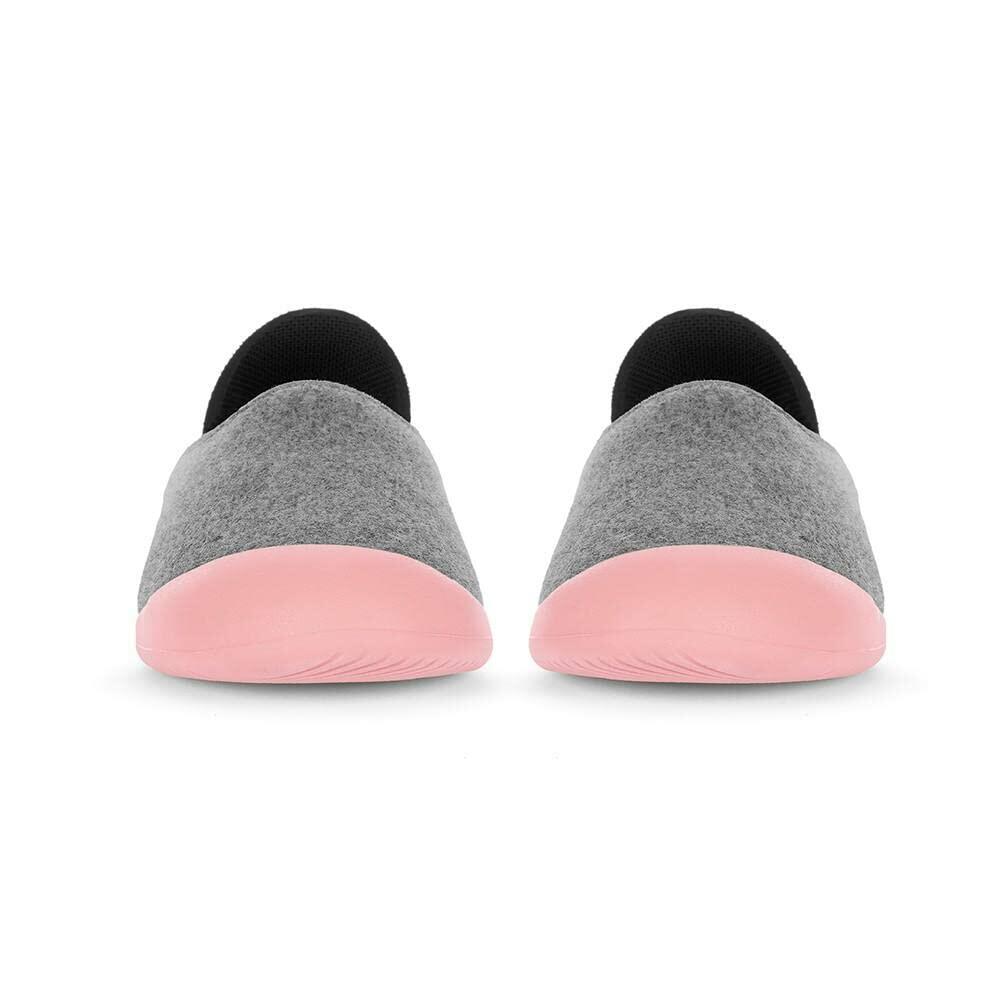 mahabis Curve Classic Slipper Larvik Light Grey/Sakura Pink EU 39 (US Women's 8) M