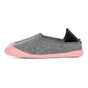mahabis Curve Classic Slipper Larvik Light Grey/Sakura Pink EU 39 (US Women's 8) M