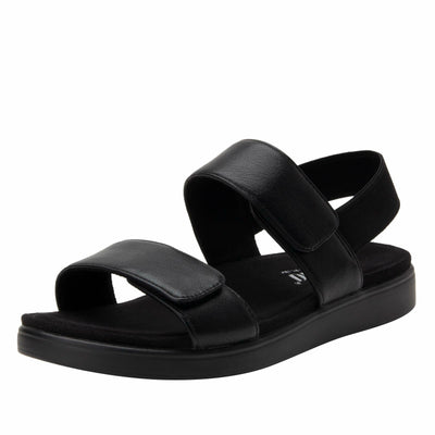 Alegria Women's Leah Black Sandal 5 M US