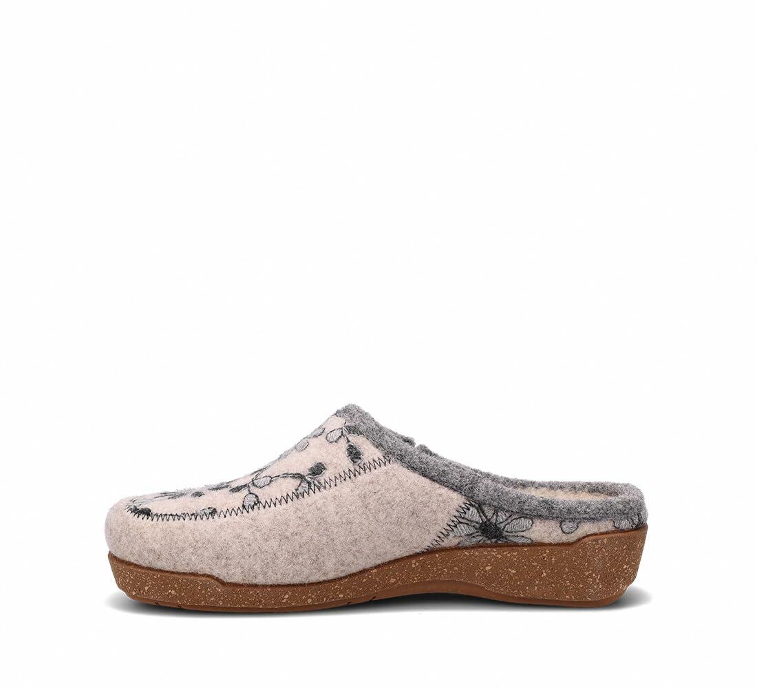 Taos Footwear Women's Woolderness 2 Stone Clog 7-7.5 (M) US