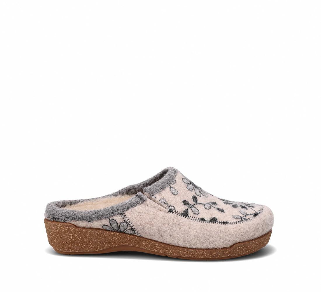 Taos Footwear Women's Woolderness 2 Stone Clog 7-7.5 (M) US