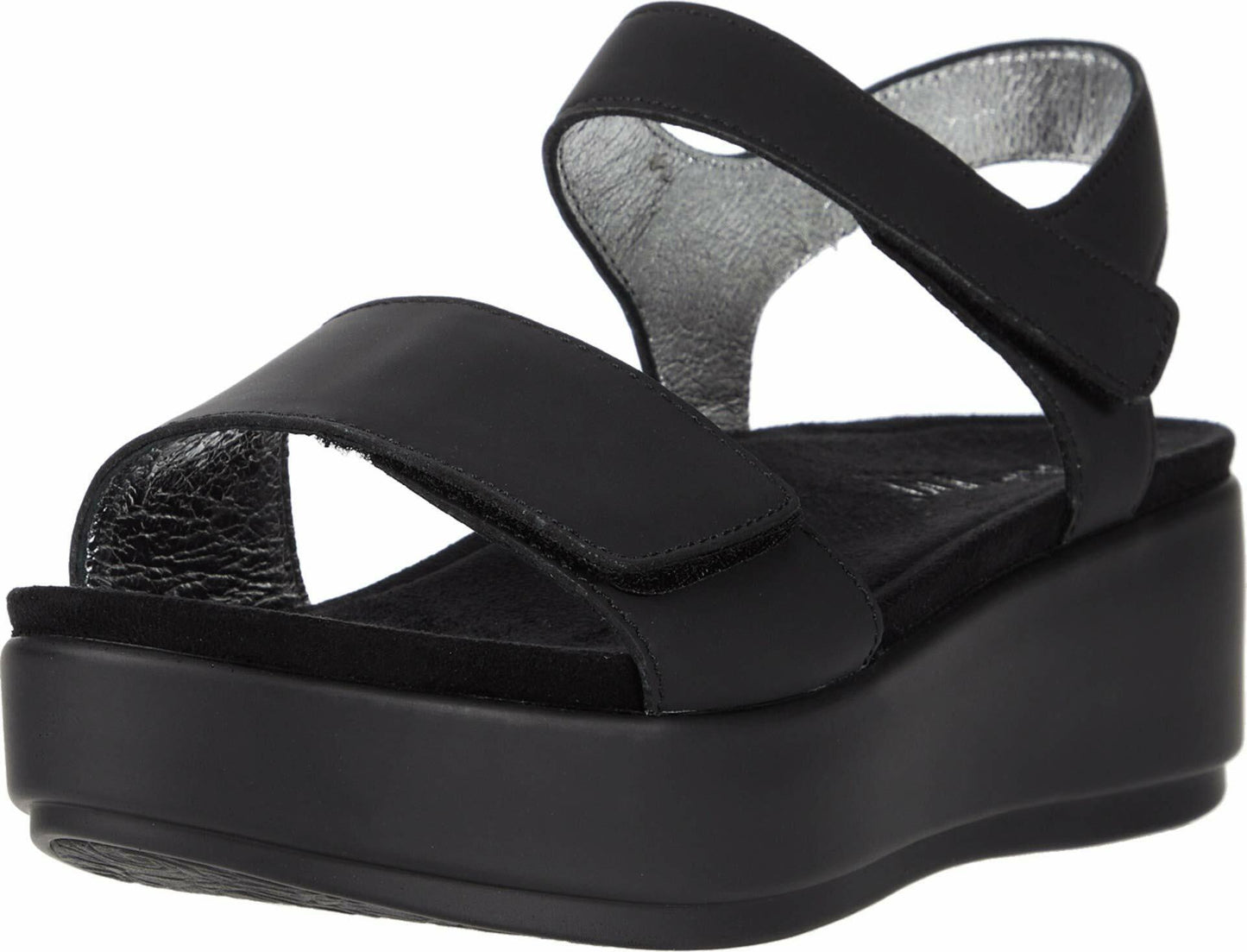 Alegria Women's Tamsyn Black Matte Platform Sandal 9 M US