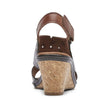 Cobb Hill Janna Perf Sling Black 9 D - Wide