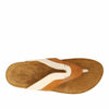 Taos Footwear Women's Sun Queen Cognac/Off White Sandal 8-8.5 M US