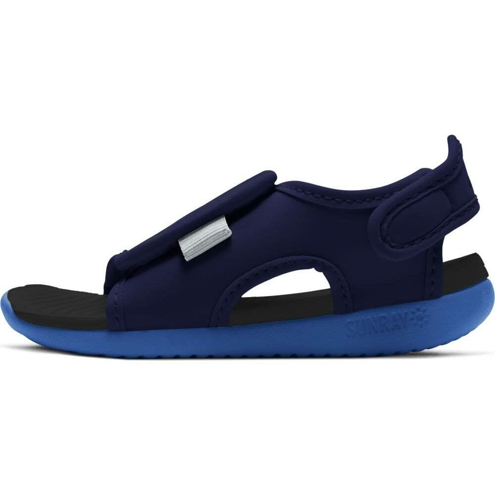 Nike Sunray Adjust 5 V2 (Infant/Toddler) Blue Void/Pure Platinum/Signal Blue 2 Infant M