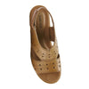 Cobb Hill Janna Perf Sling Tan 9 D - Wide