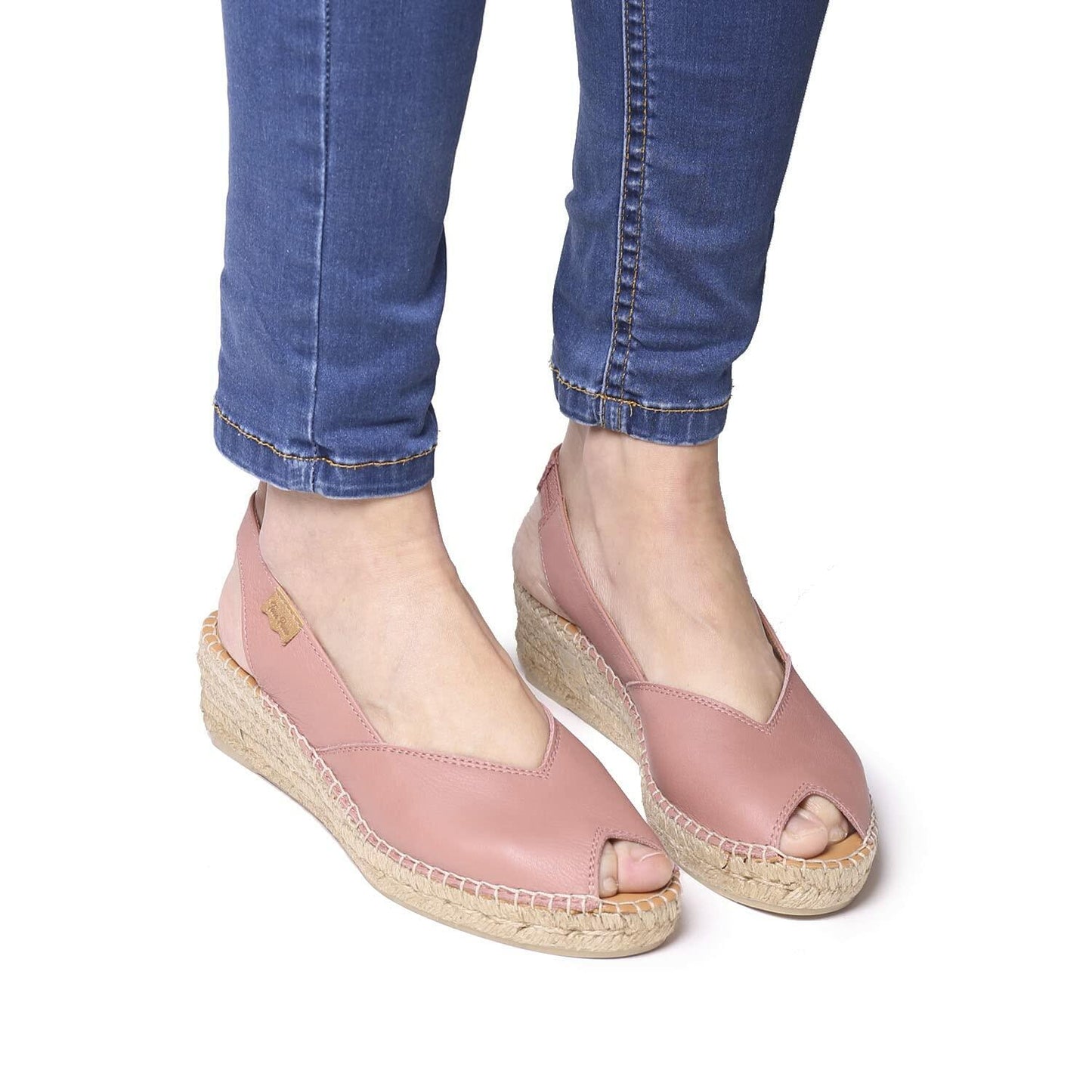 Toni Pons BERNIA-P - Women's wedge espadrilles in leather