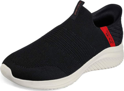 Skechers Men's, Slip-ins: Ultra Flex 3.0 - Viewpoint Sneaker - Wide Width Black/RED 10.5 W