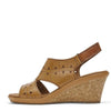 Cobb Hill Janna Perf Sling Tan 9 D - Wide
