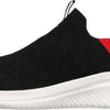 Skechers Men's, Slip-ins: Ultra Flex 3.0 - Viewpoint Sneaker - Wide Width Black/RED 10.5 W