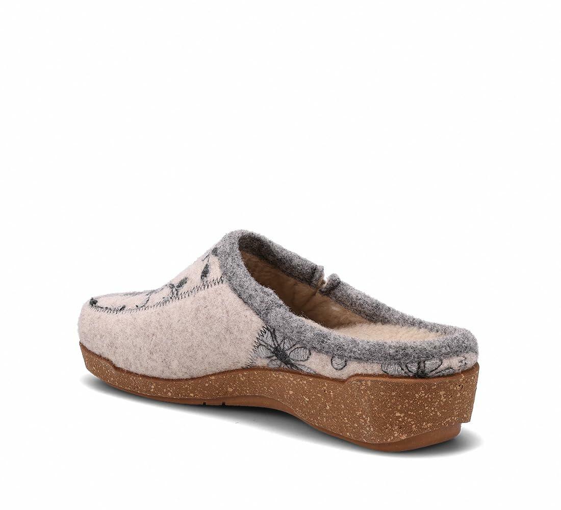 Taos Footwear Women's Woolderness 2 Stone Clog 7-7.5 (M) US