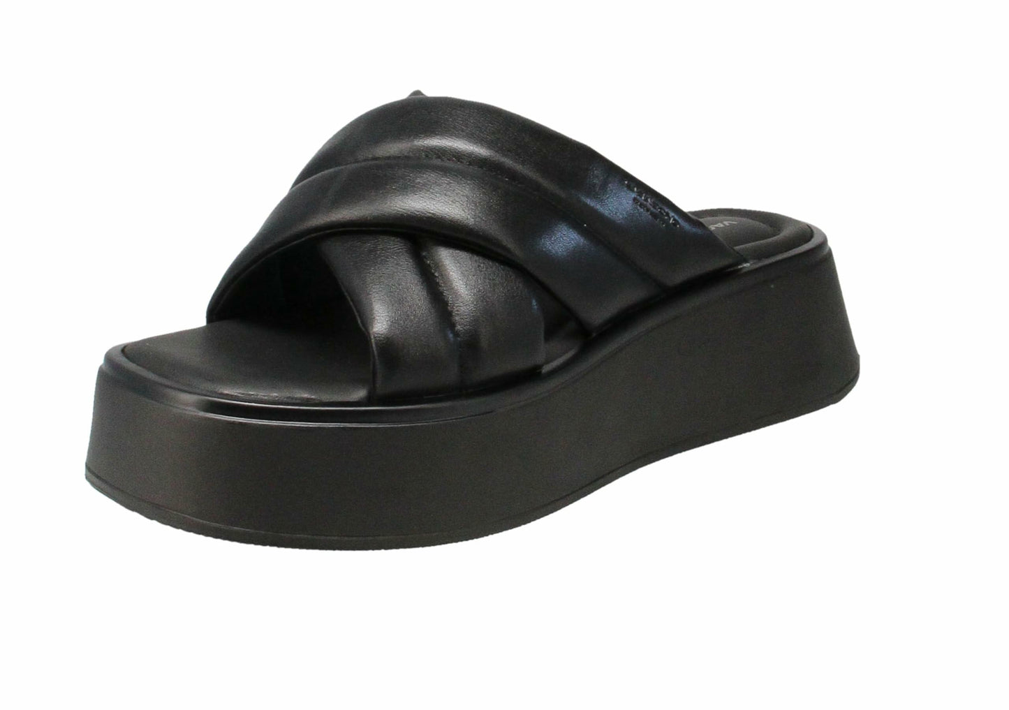 Vagabond Shoemakers Courtney Crossband Flatform Black/Black EU 38 (US Women's 8) M