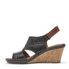 Cobb Hill Janna Perf Sling Black 7 D - Wide