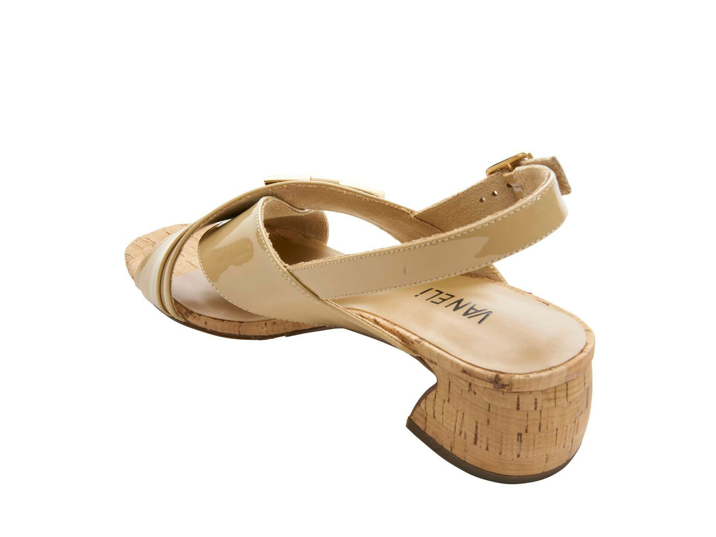 Vaneli Clovis Ecru Patent 9.5 W (D)