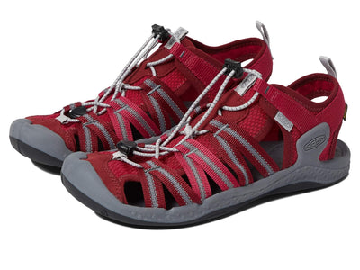 KEEN Women's Drift Creek H2 Closed Toe Water Sandal, Jam/Rhubarb, 9.5 M (Medium) US