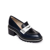 Bernardo Selma Navy Multi Antique Calf 6.5 M