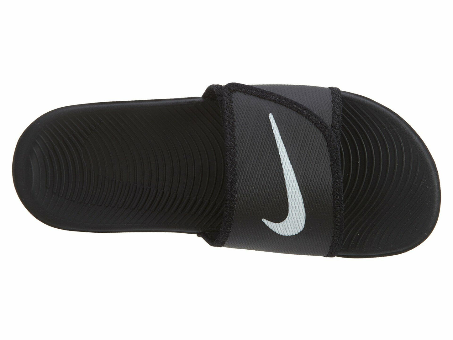 Nike Kawa Adjust Slide (Black/White, Size 10)