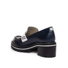 Bernardo Selma Navy Multi Antique Calf 6.5 M
