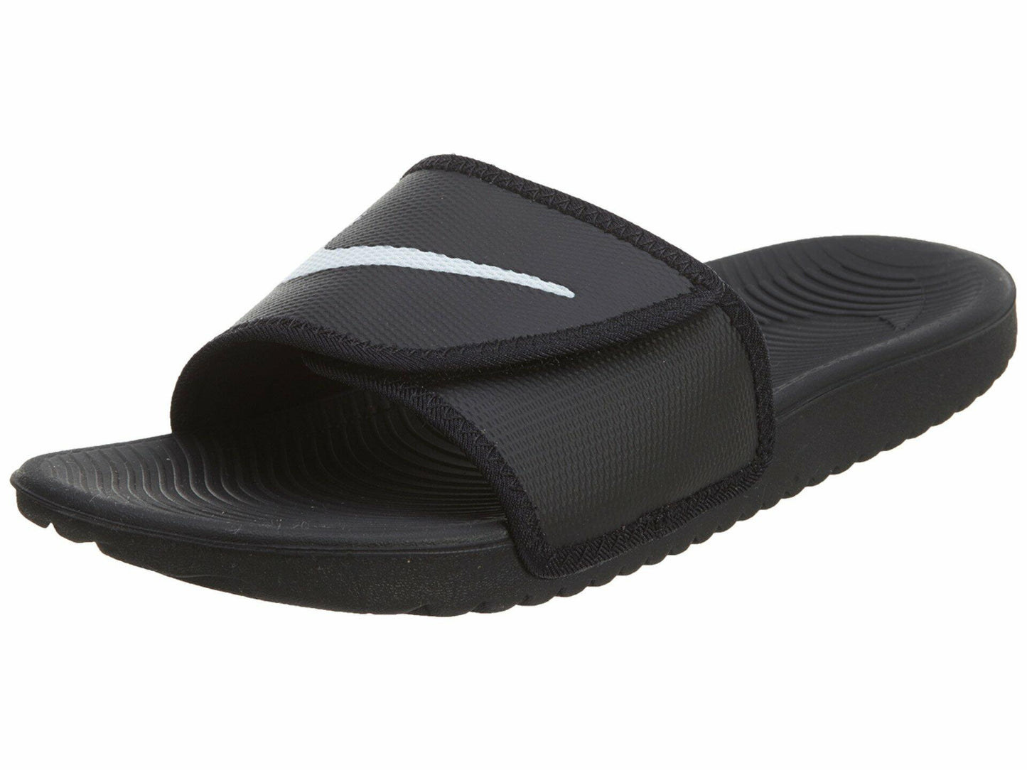 Nike Kawa Adjust Slide (Black/White, Size 10)