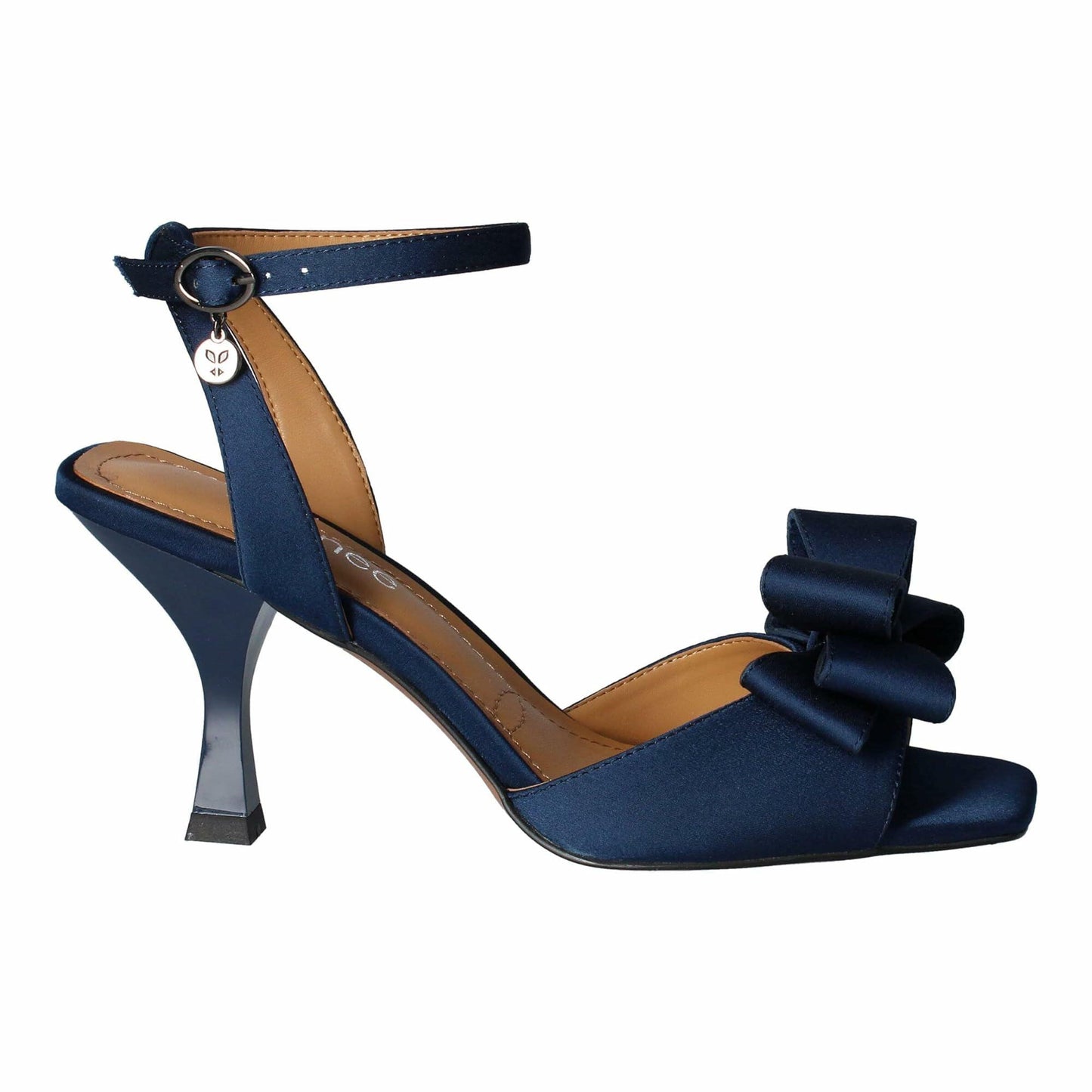 J. Renee Women's Nishia Heeled Sandal, Navy, 8