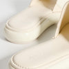 Vince Women's Evie Sandals, Marble Cream, Off White, 8.5 Medium US