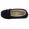 Minnetonka Lodge Trapper Womens Slipper 7 E US BlackNatural