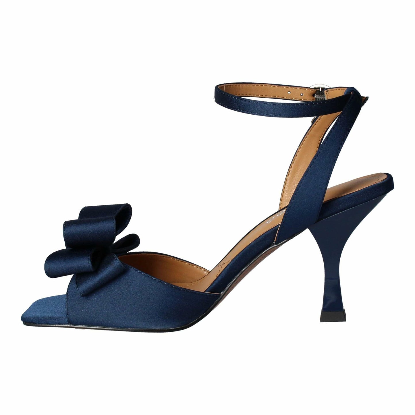 J. Renee Women's Nishia Heeled Sandal, Navy, 8