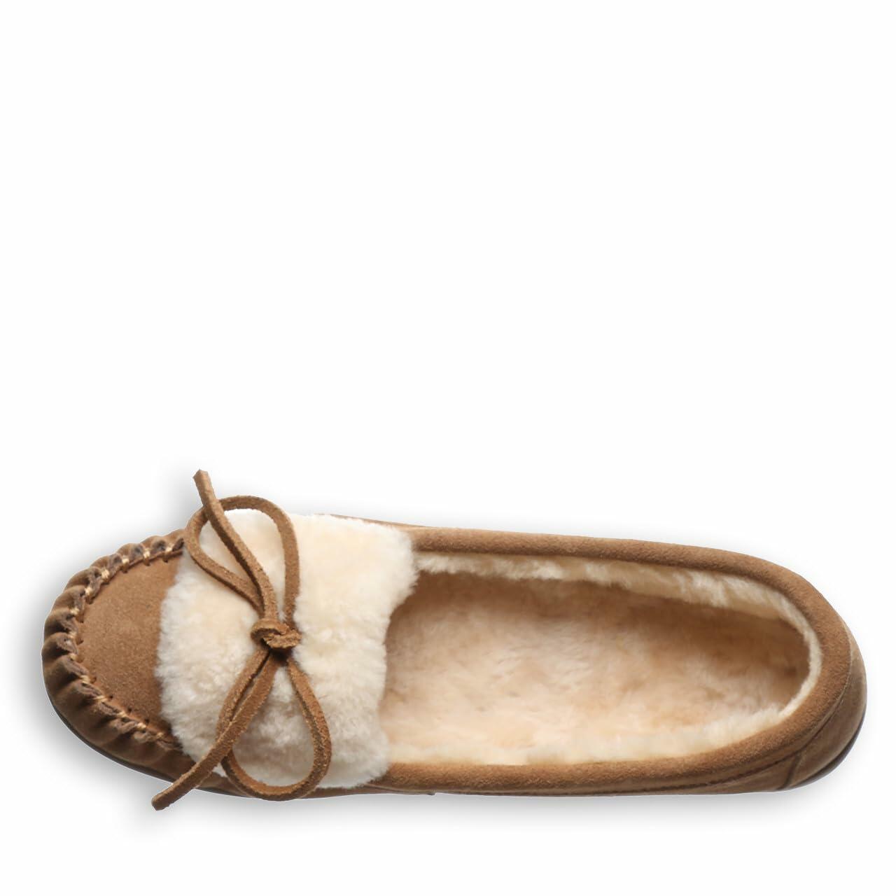 BEARPAW Women's Paris Hickory Slippers Size 8 | Women's Slipper | Women's Shoe | Comfortable Lightweight Slippers
